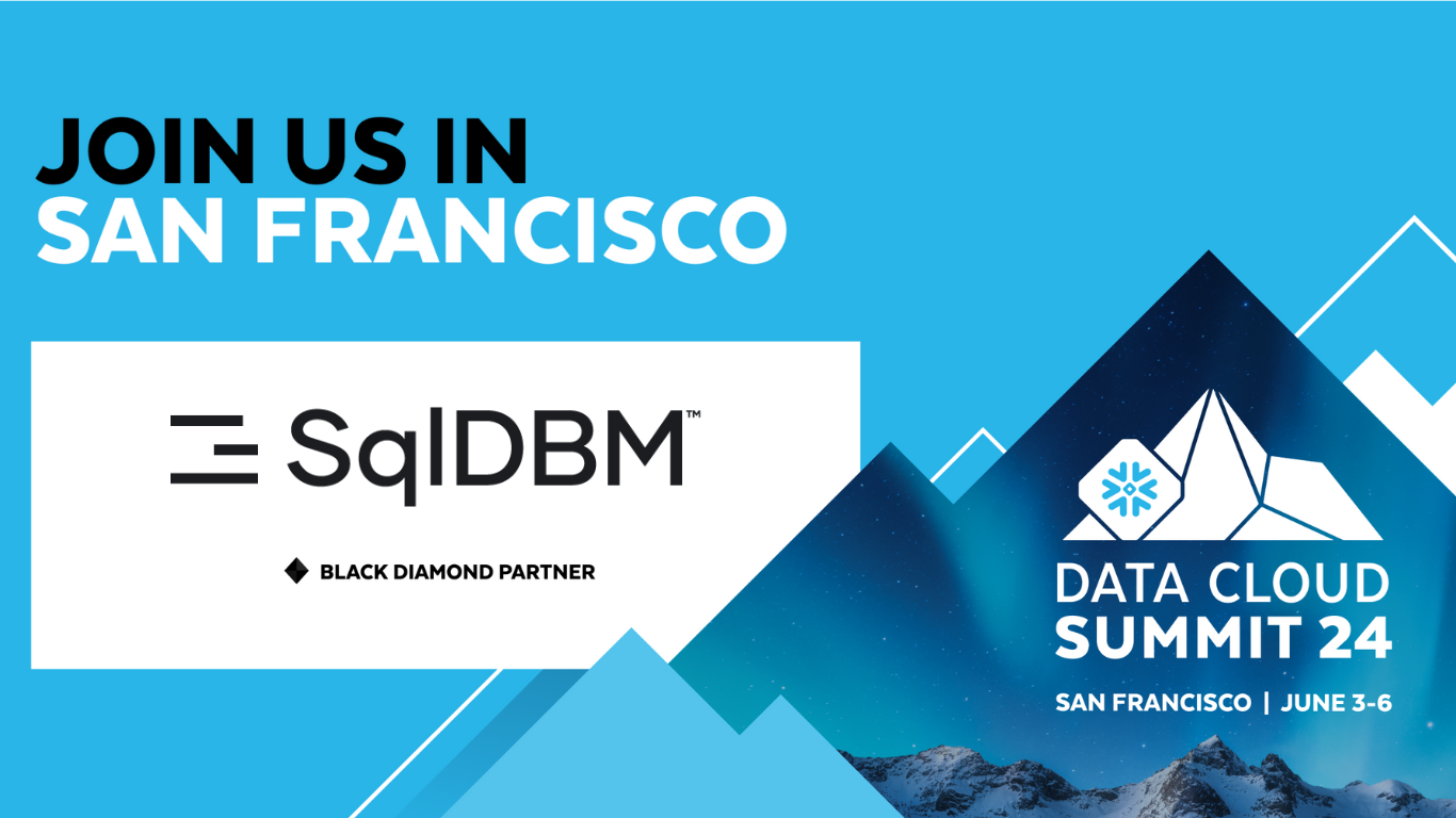SqlDBM at Snowflake Summit
